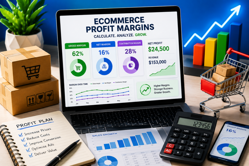 Ecommerce profit margins calculation and strategies to improve profitability
